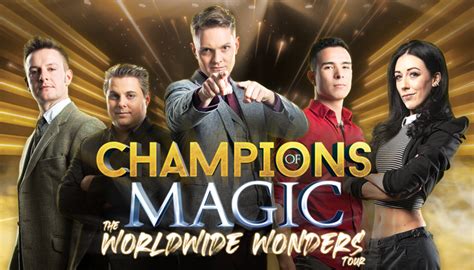 Hobby Center Showcases the Finest Magicians as Champions of Magic